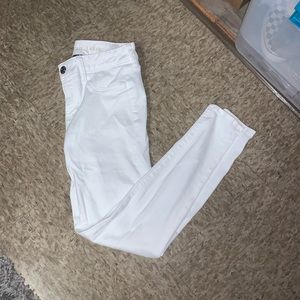American Eagle White Jeggings